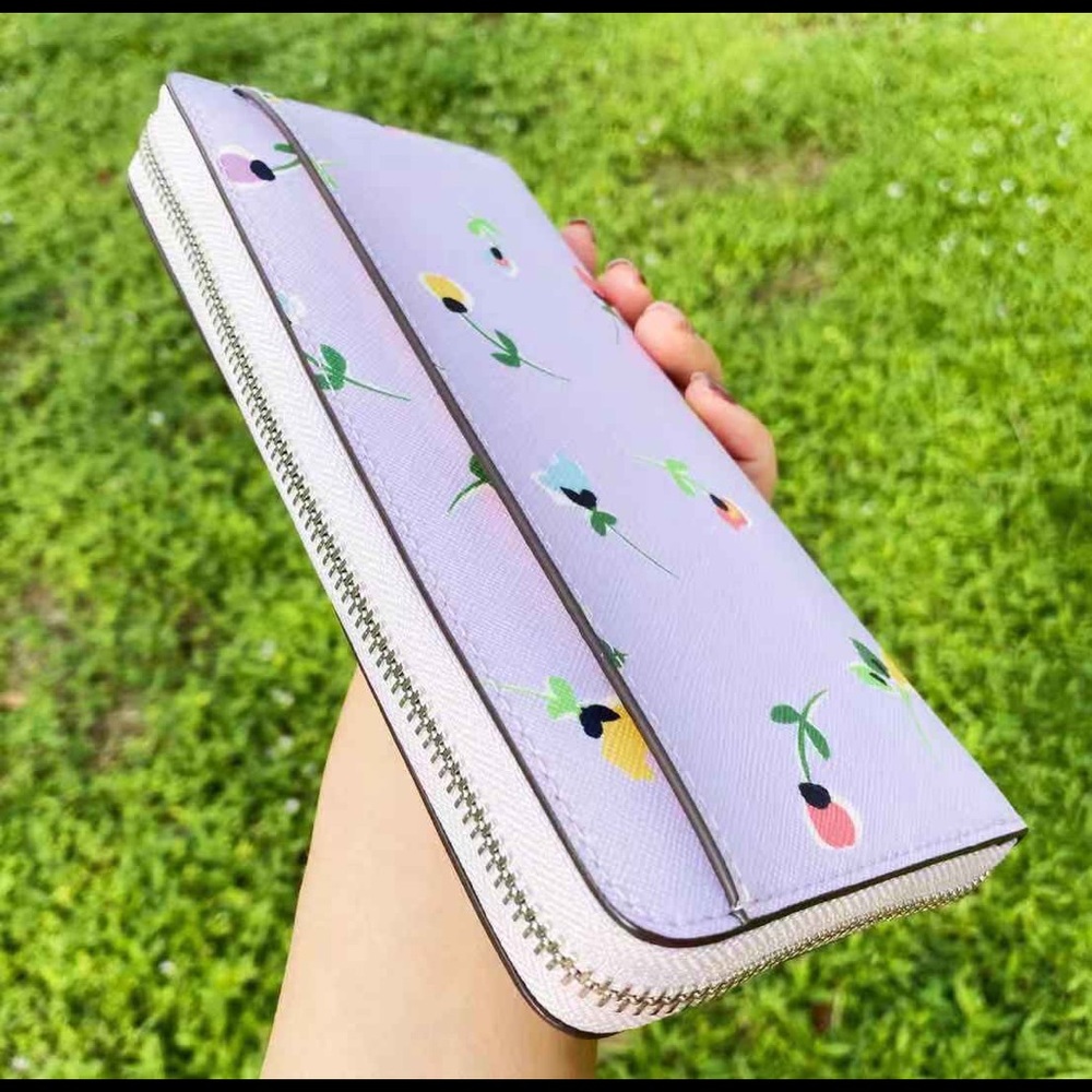 NWT🌸Kate Spade Large Zip-Around Wallet - Picture 2 of 4